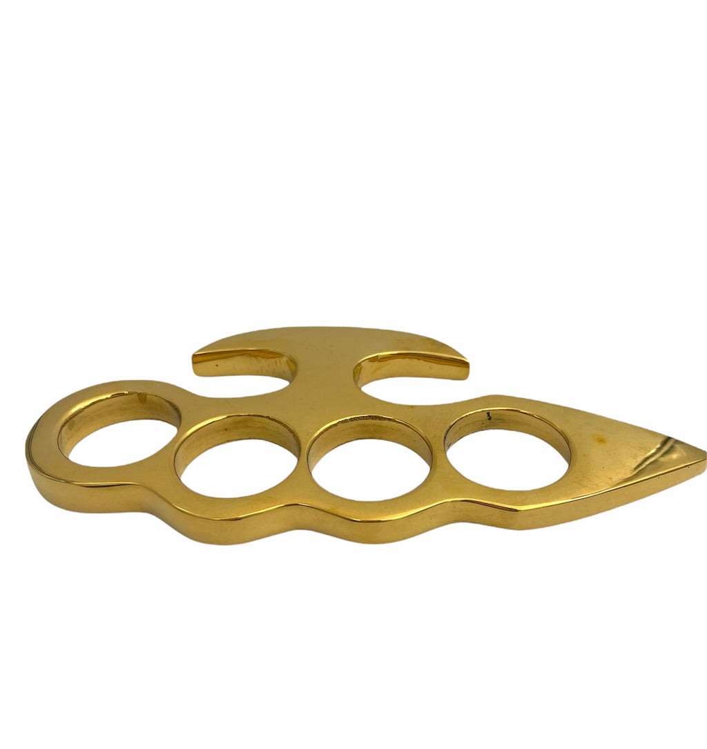 Heavy Duty Real Brass Buckle Paperweight 4 FINGERS