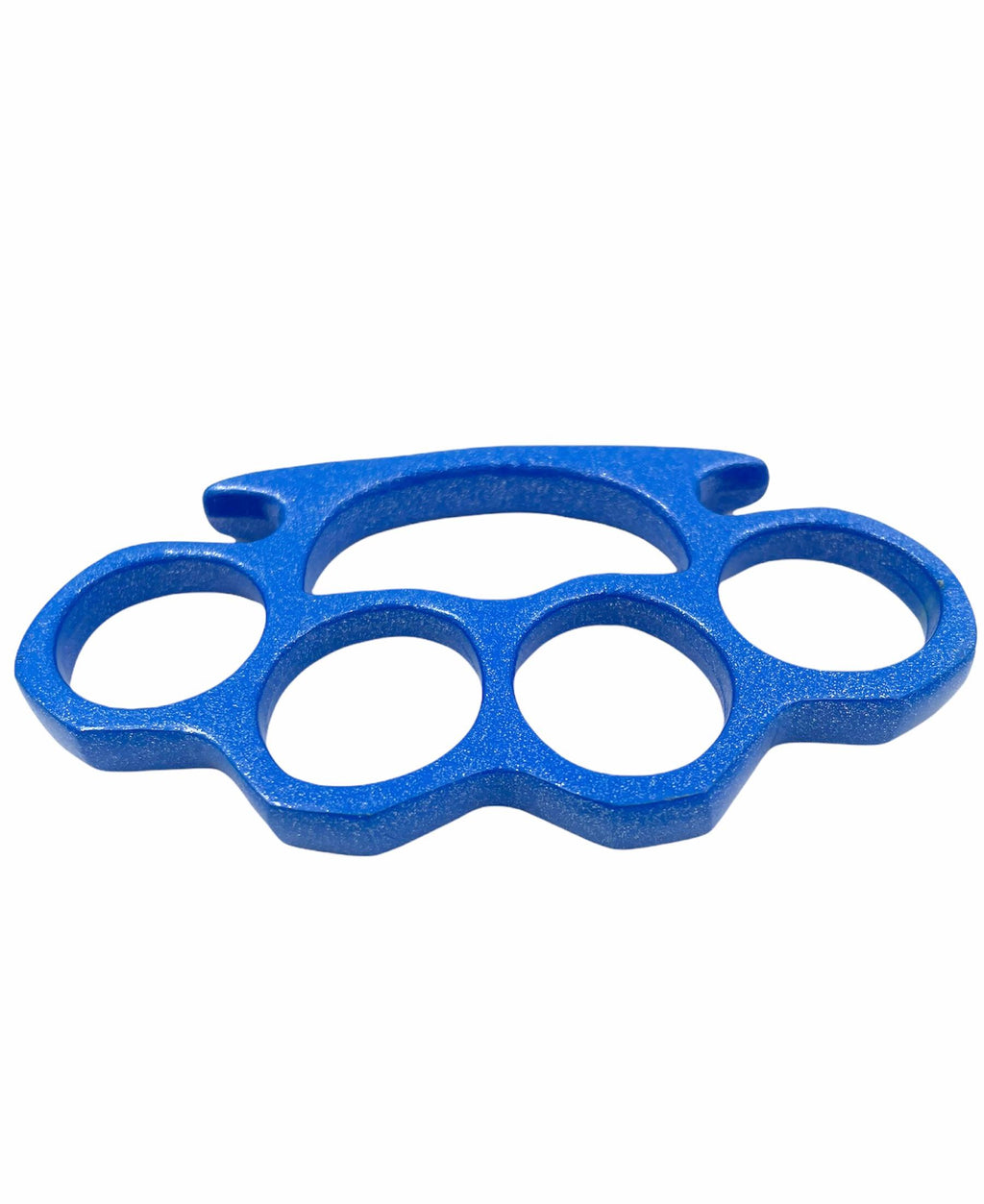 Solid Steel Knuckle Duster Brass Knuckle - BLUE