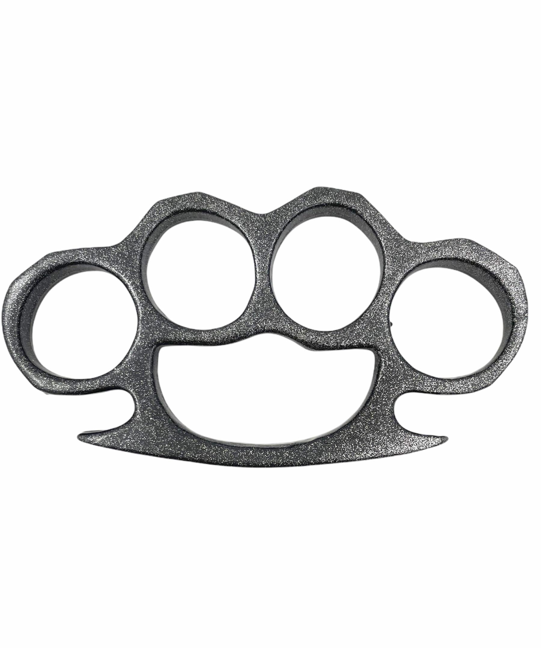 Solid Steel Knuckle Duster Brass Knuckle - GREY – Panther Wholesale