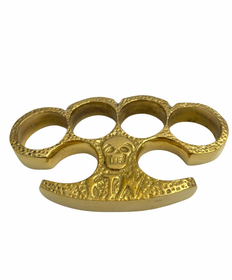 BRASS WITH ONE SKELETON KNUCKLE