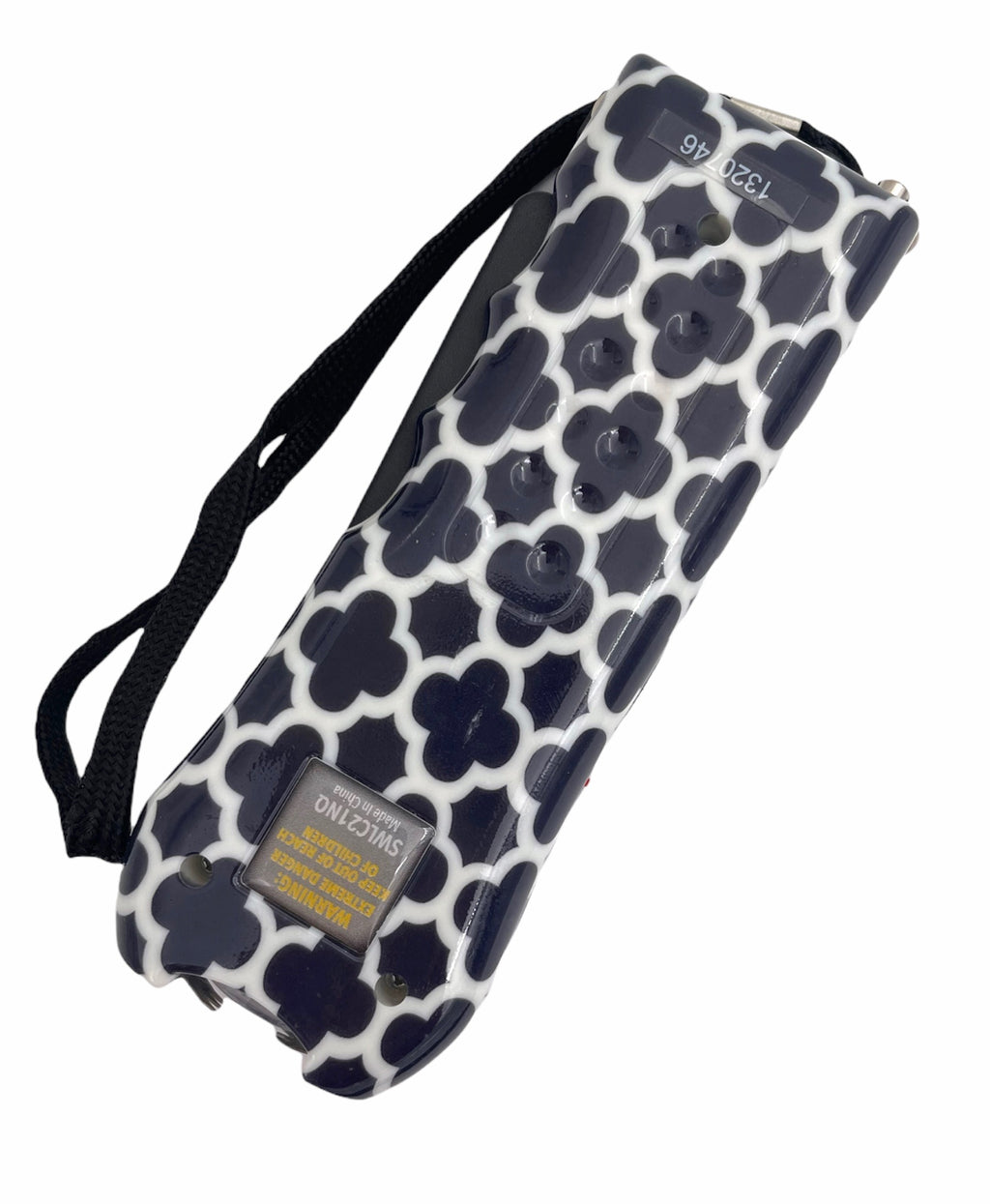 Streetwise™ Ladies' Choice Stun Gun Alarm Black & White 21M