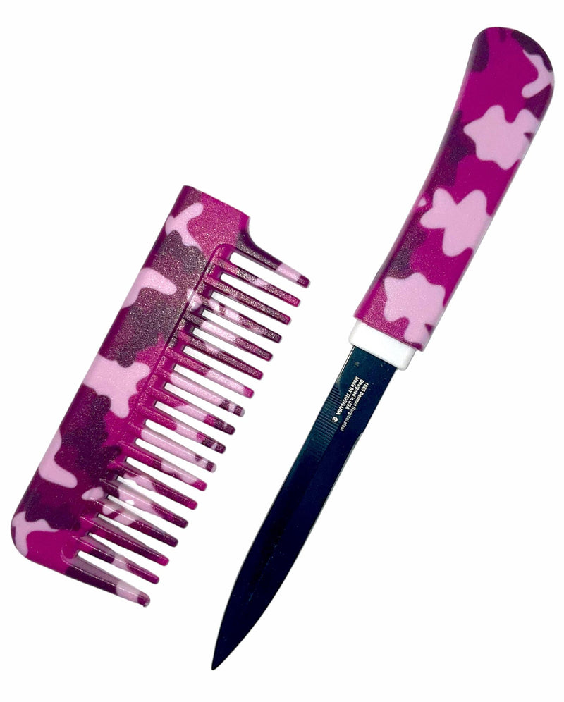 Comb Knife  Camo PURPLE