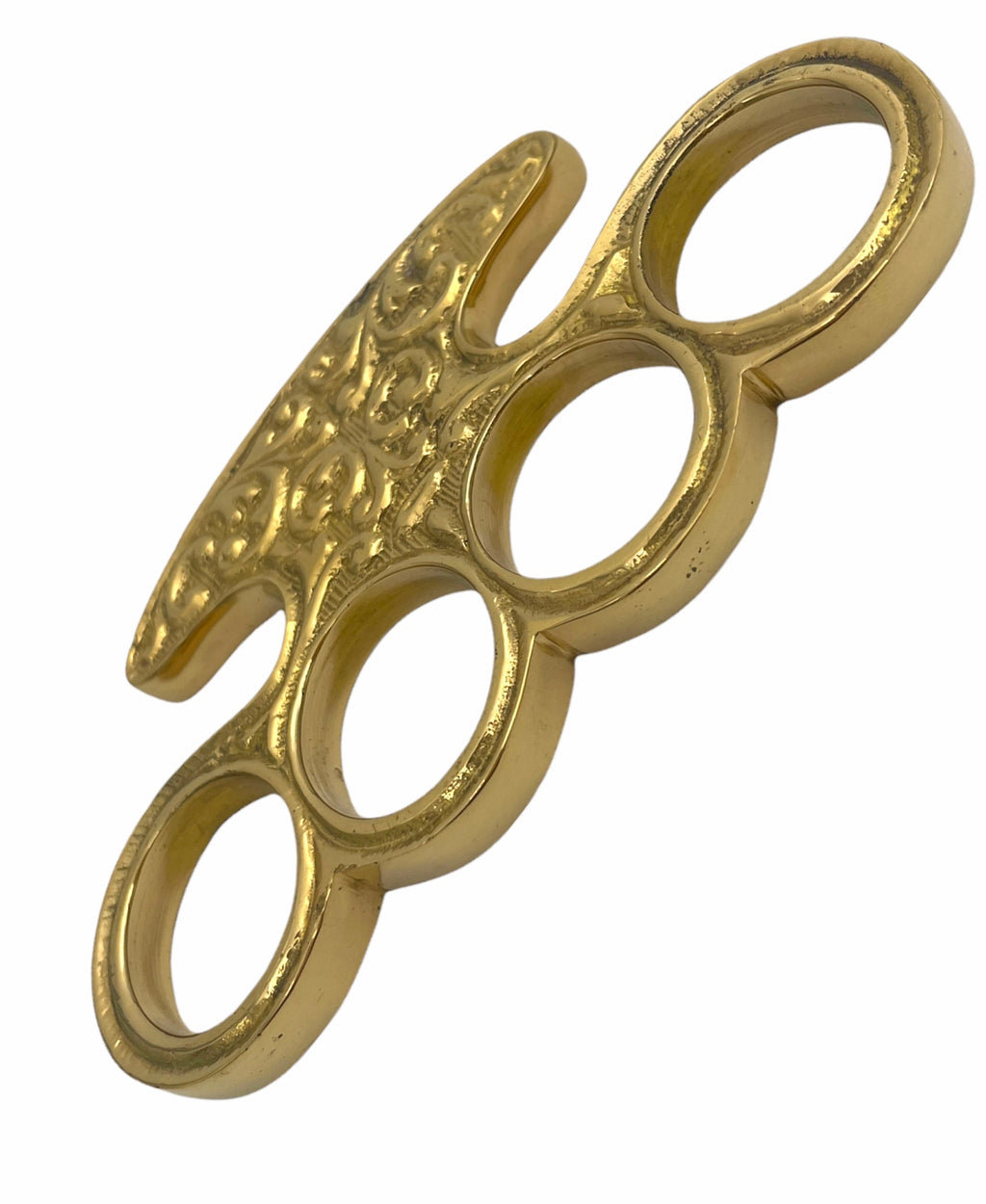 BRASS WITH LEAVE DESIGN CLOSE