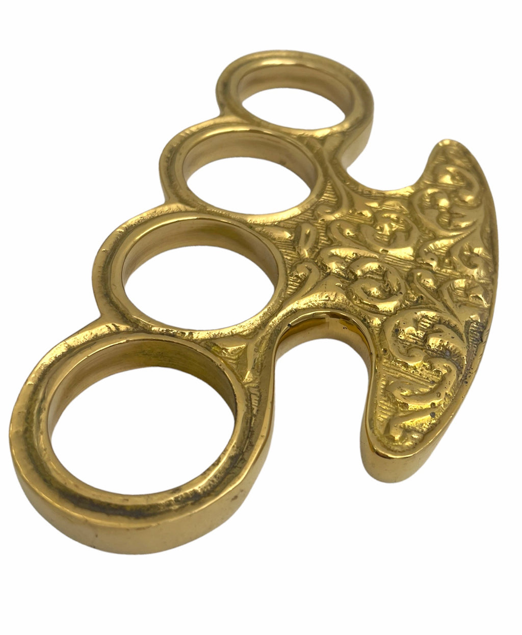 BRASS WITH LEAVE DESIGN CLOSE