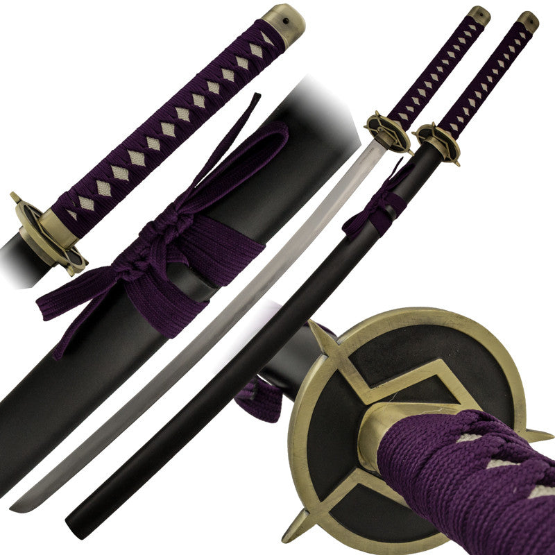 Purple Lion Katana Sword with Scabbard, , Panther Trading Company- Panther Wholesale