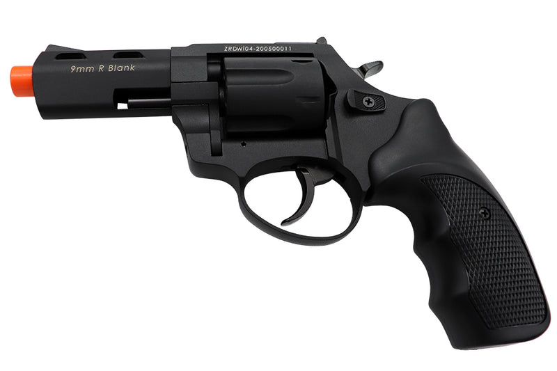 ZORAKI R2 3'' GAS & SIGNAL, BLANK REVOLVER, BLACK