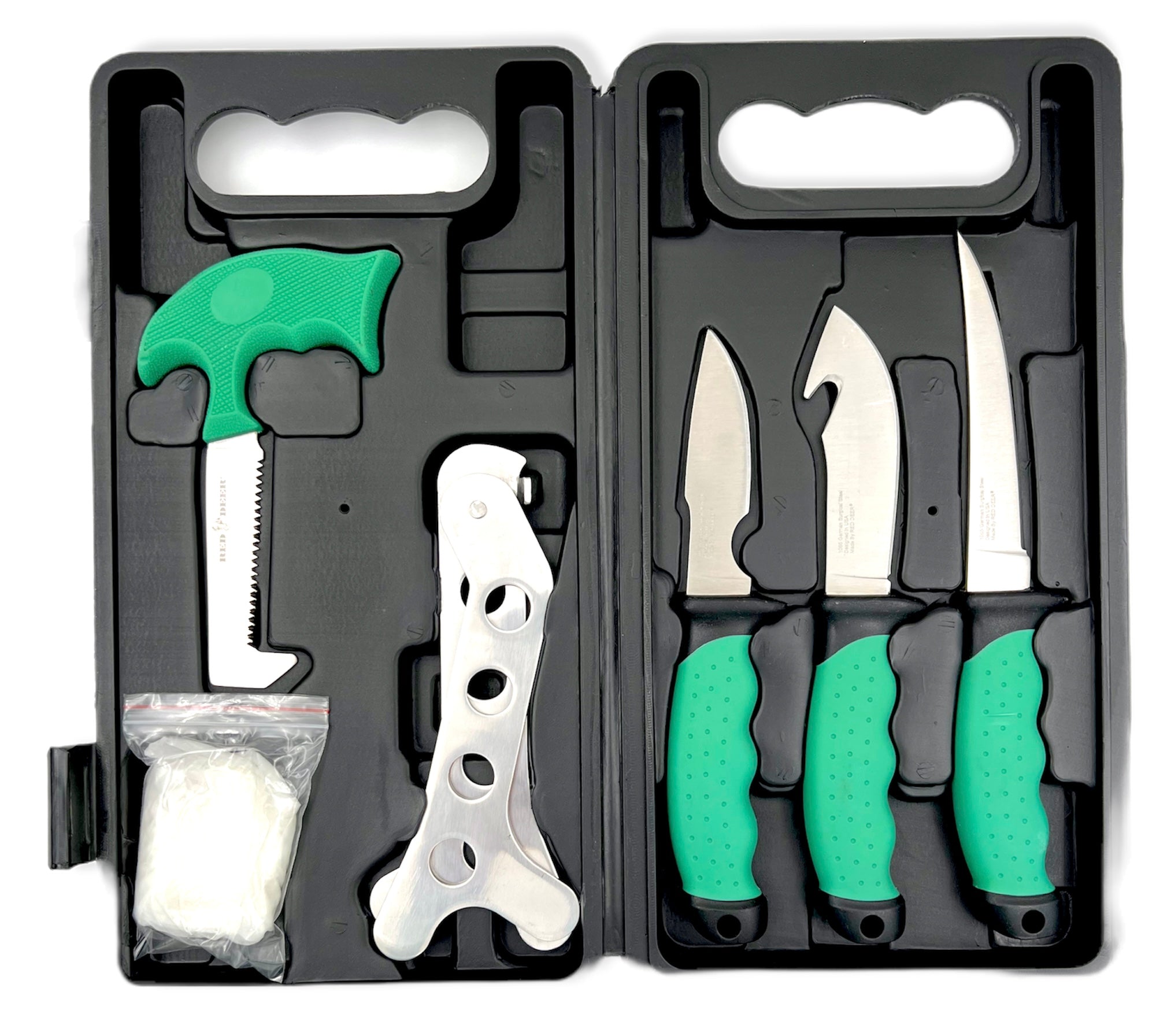 Red Deer Big Game Field Dressing Kit GREEN – Panther Wholesale Red Deer Big Game Field Dressing Kit GREEN – Panther Wholesale