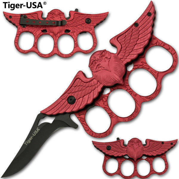 Red Eagle Trench Knife by Tiger-USA, , Panther Trading Company- Panther Wholesale