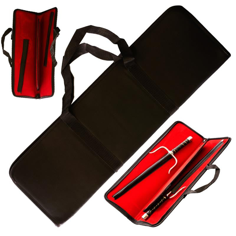 22 in Black Velvet Sai Carrying Case, , Panther Trading Company- Panther Wholesale