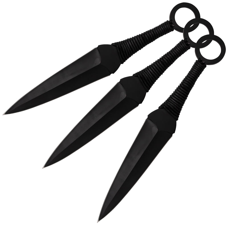 Tiger USA Huge Kunai Throwing Knife Set (3 Pc)