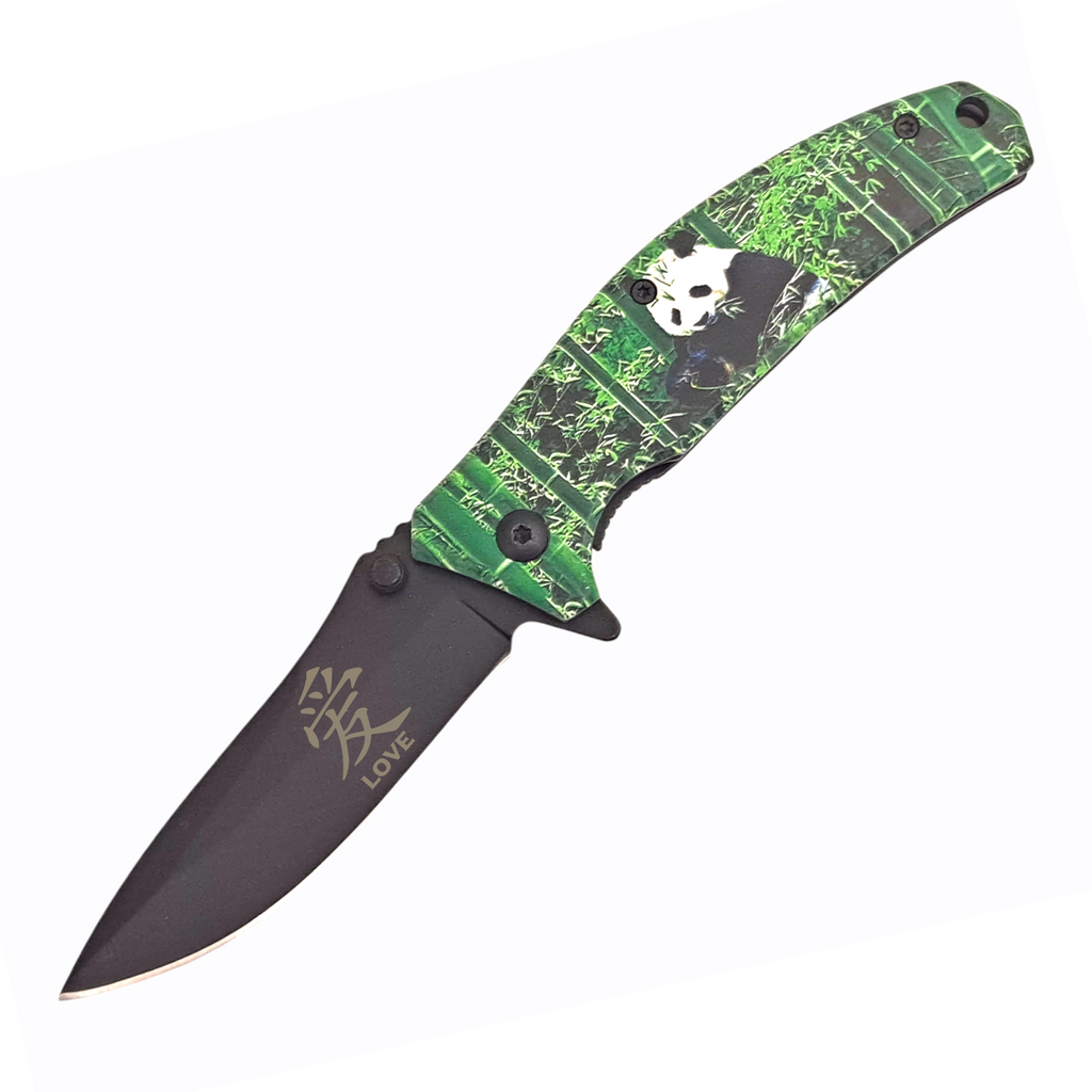 Tiger-USA Spring Assisted Blade - PANDA LOVE