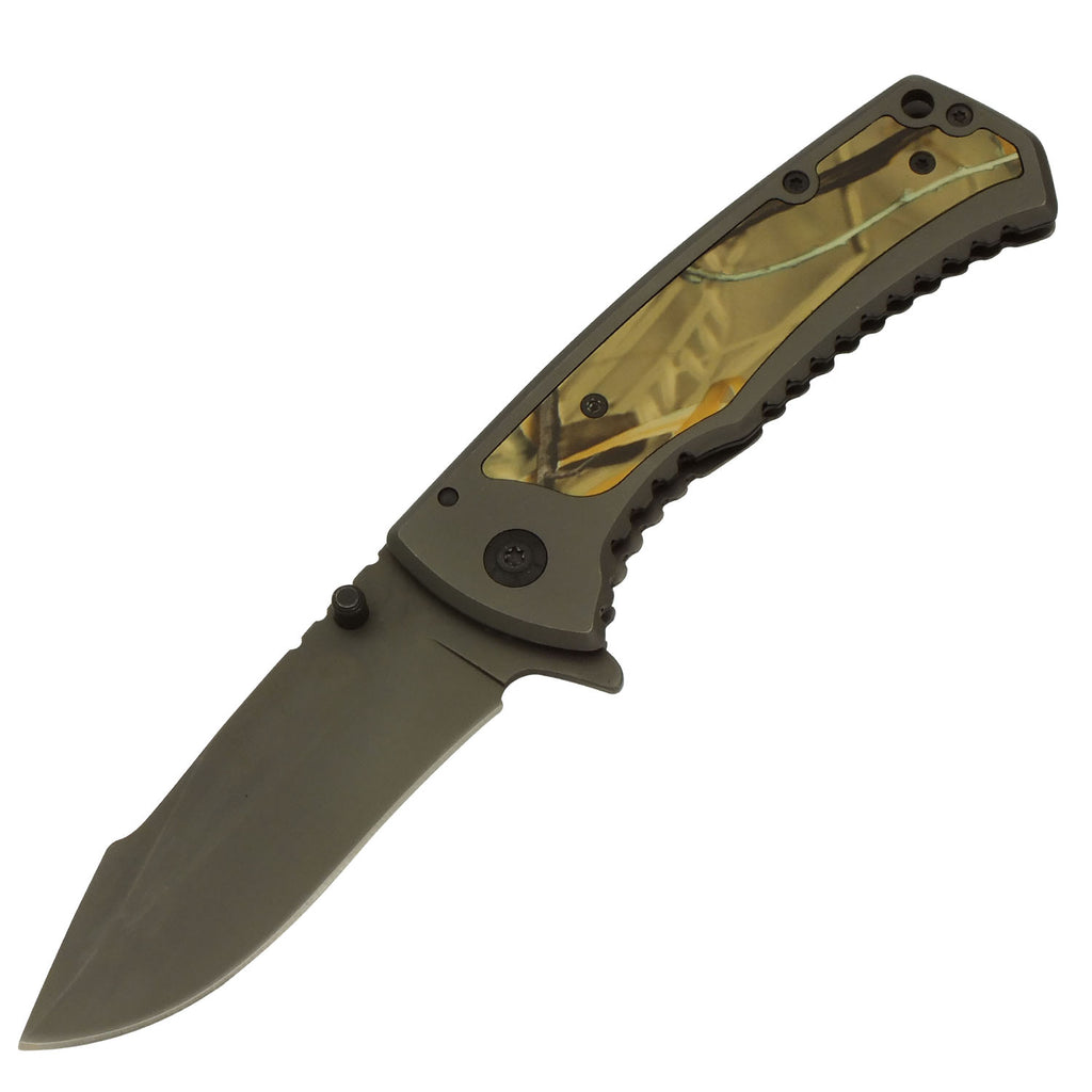 Morning Reeds Spring Assisted Folding Pocket Knife