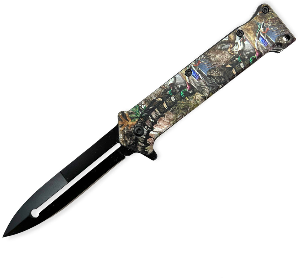 Tiger-USA Spring Assisted Knife - DUCK D