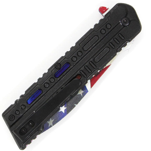 Cutterfly Spring Assisted Knife - American Flag