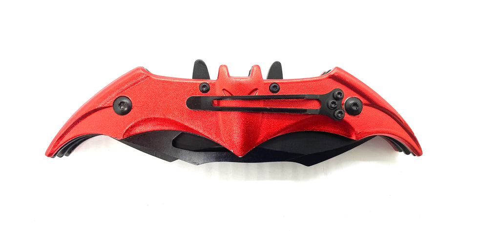 11.5 Inch Bat Knife RED Folding Knife