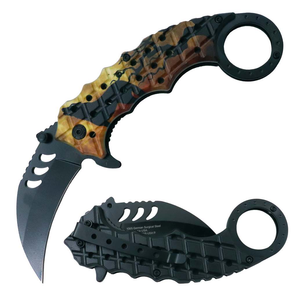 Tiger Usa® Folding Knife (Wildlife)