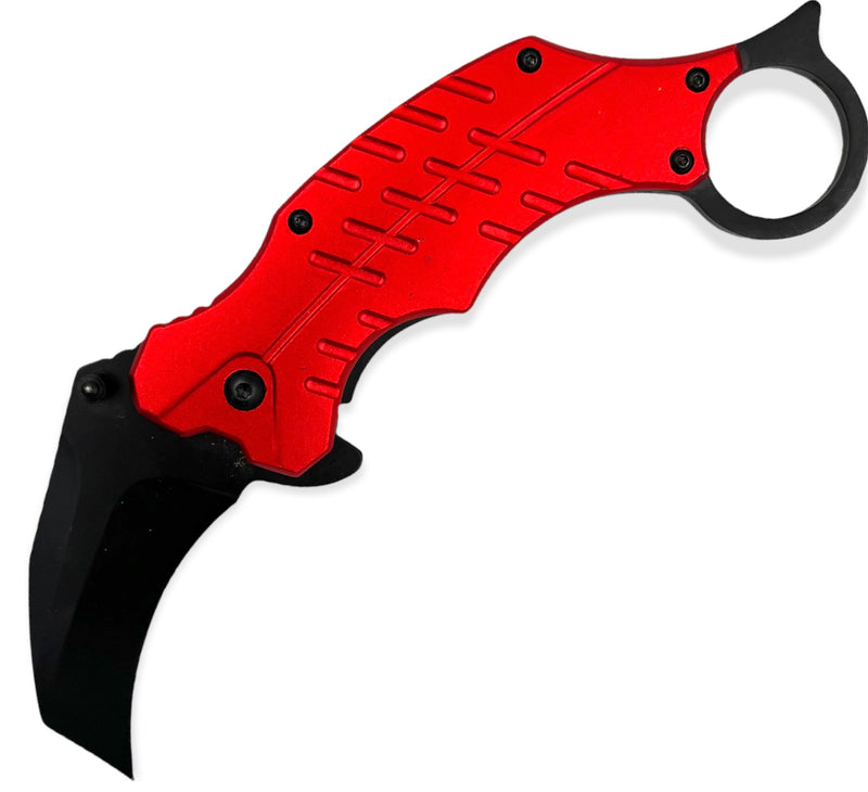 Tiger-USA® Folding Knife Karambit Style RD