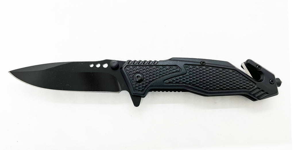 Tiger USA Spring Assisted Knife Black