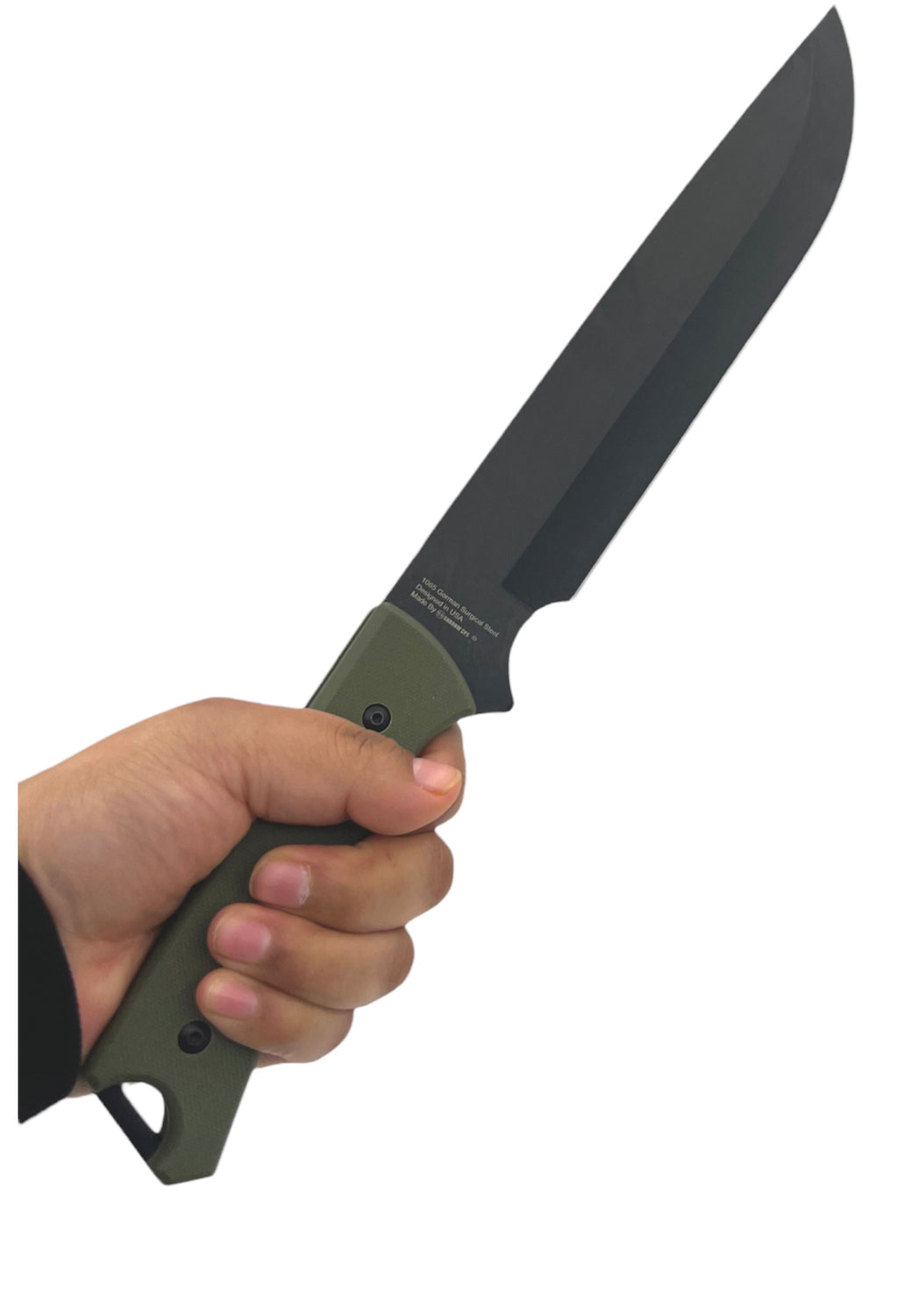 Shadow Ops® COMBATIBLE machete with case (Green)