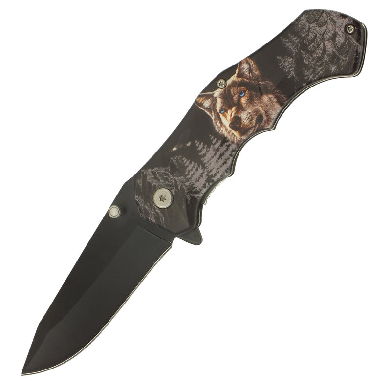Lone Wolf Spring Assisted Folding Pocket Knife