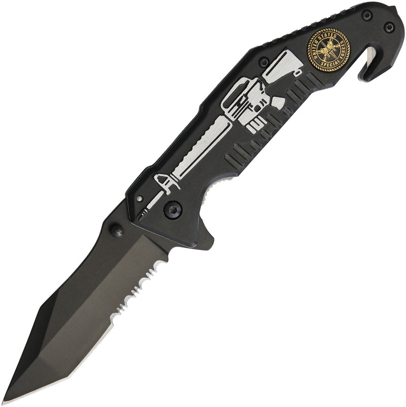 Special Forces AK Linerlock Spring Assisted Folding Knife