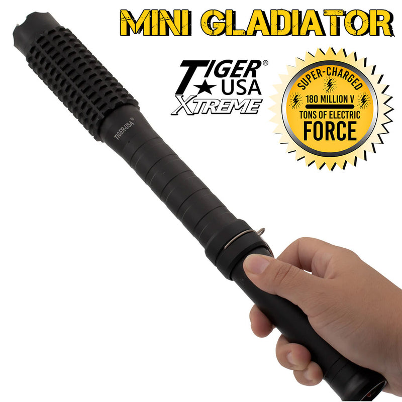 Tiger-USA Xtreme® Mini Gladiator Flashlight Stun Gun Baton 125,000,000 Volts