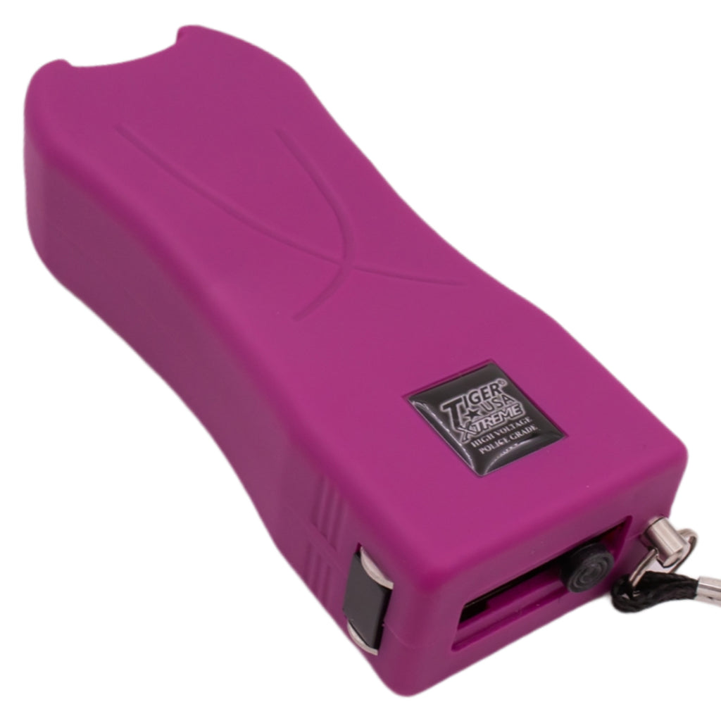 125 Million Archguard Stun Gun Flashlight 200 Lumens (Dark Purple)