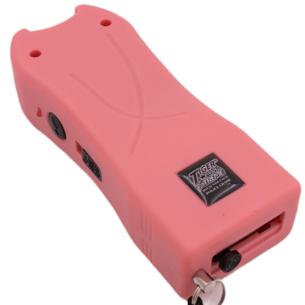 125 Million Archguard Stun Gun Flashlight 200 Lumens (Pink)