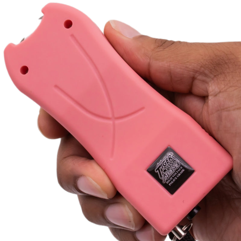 125 Million Archguard Stun Gun Flashlight 200 Lumens (Pink)