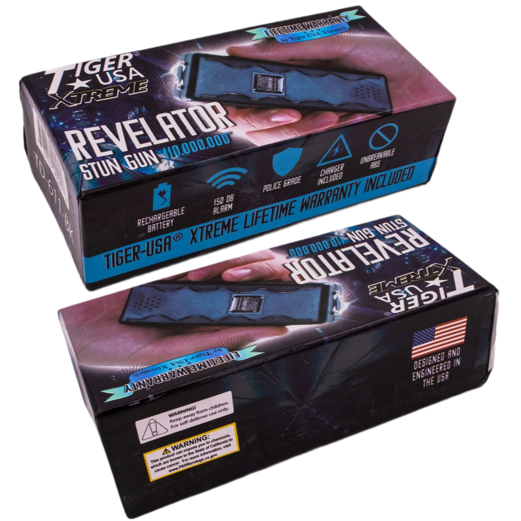 110 Million Revelator Stun Gun with 150db Alarm