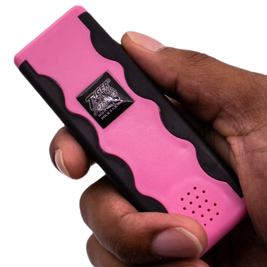 110 Million Revelator Stun Gun with 150db Alarm (Pink)