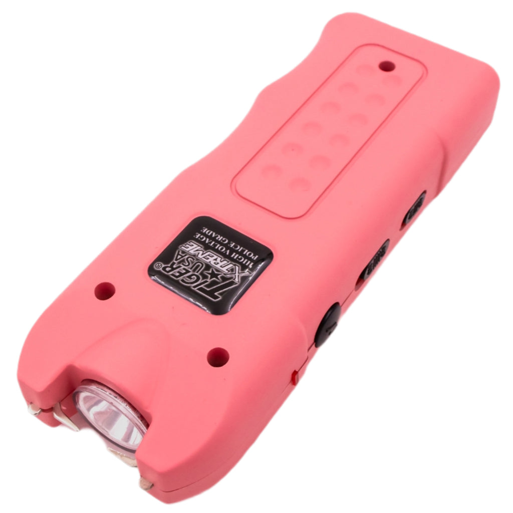 135 Million Origin Stun Gun with 200 Lumens Flashlight (Pink)