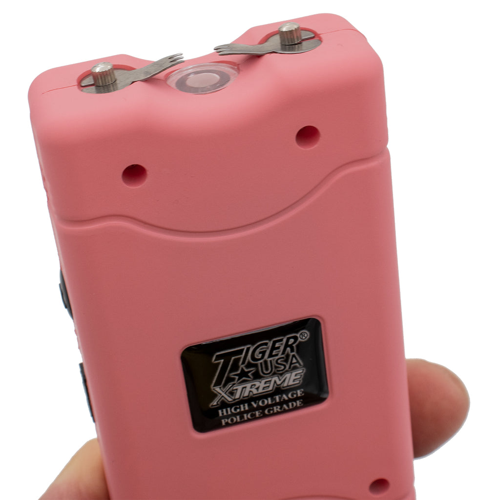 96 Mill Pink Rechargeable Stun Gun & Flash Light