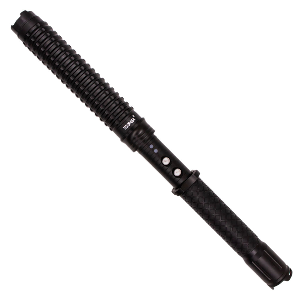 Tiger-USA Xtreme® SERPENTON 170 Mill Collapsible Stun Gun Flashlight Baton