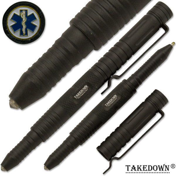 E.M.S Emergency Medical Services Tactical Defense & Writing Pen Black, , Panther Trading Company- Panther Wholesale