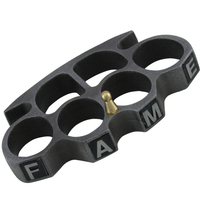 Tiger Tactical Black FAME Heavy Duty Belt Buckles/Paper Weights, , Panther Trading Company- Panther Wholesale