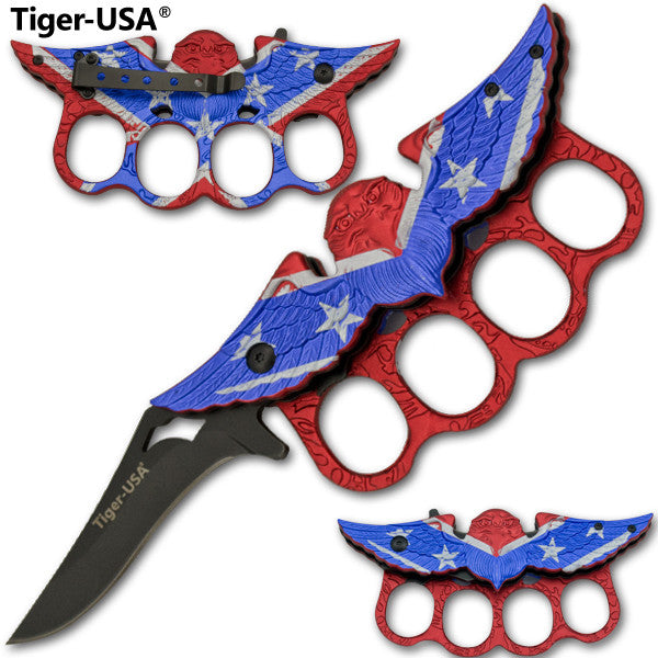 Tiger-USA Strong Eagle Trench Knife, , Panther Trading Company- Panther Wholesale