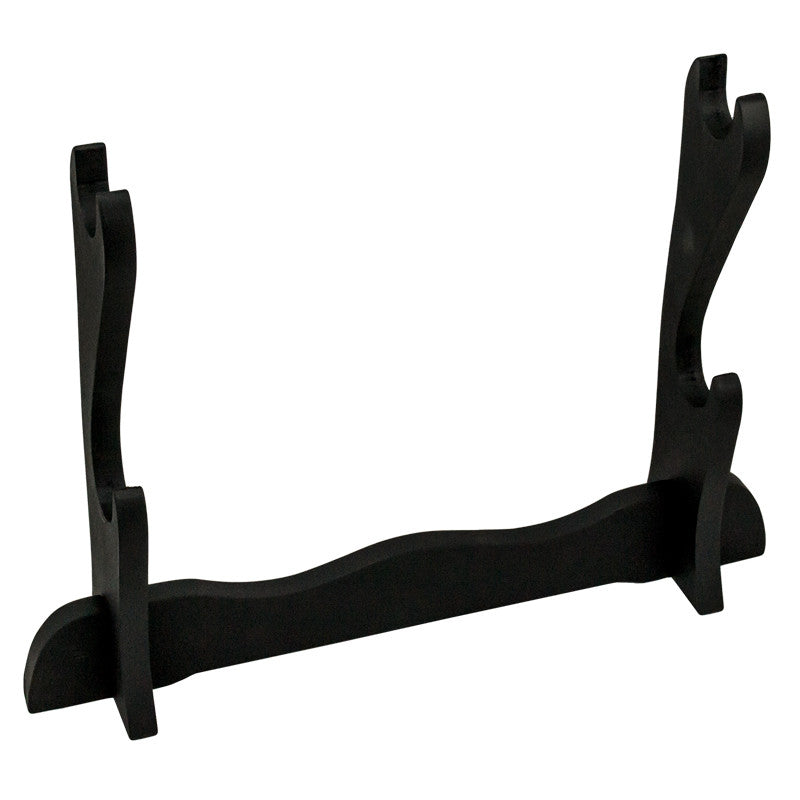 Wooden Sword Stand (Black), , Panther Trading Company- Panther Wholesale