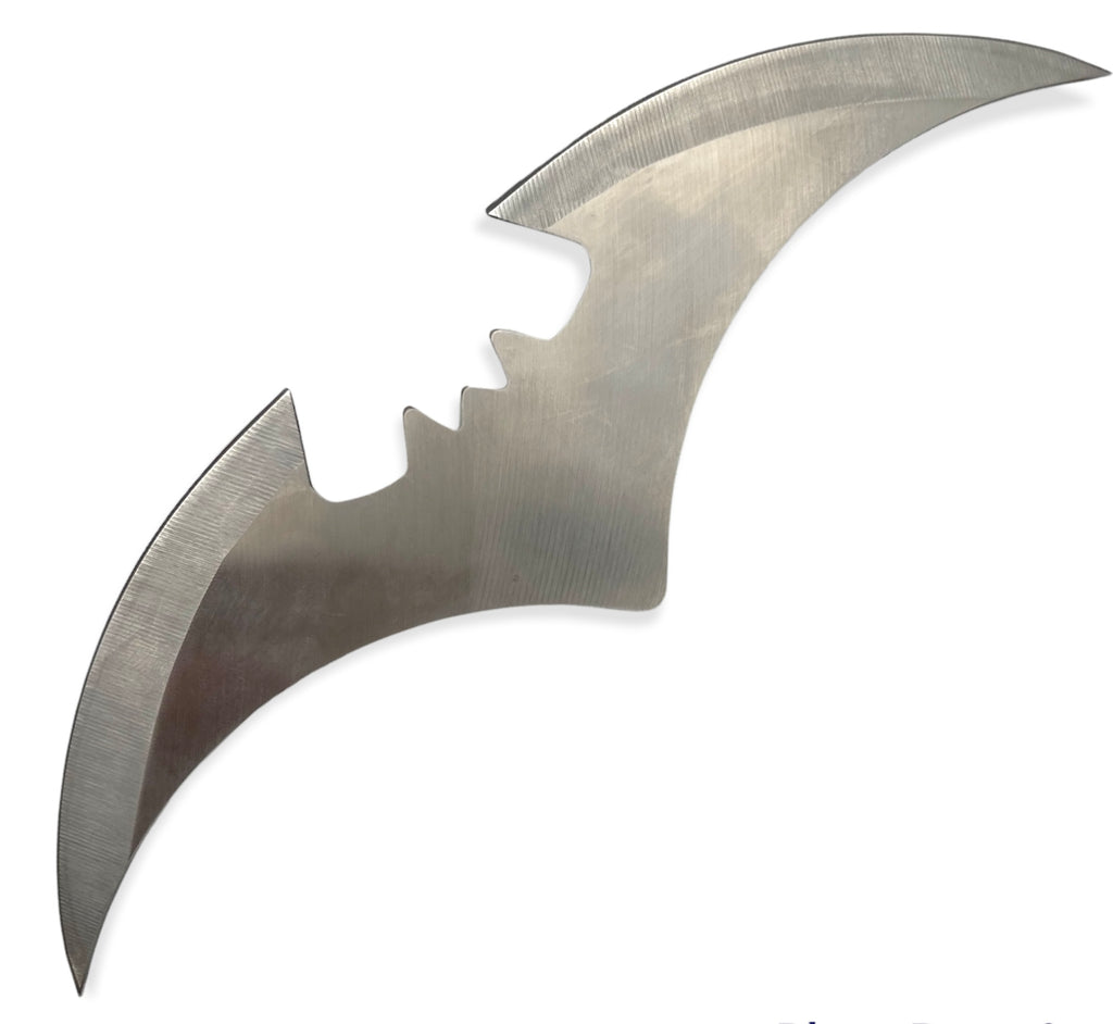 Three Piece  Bat Throwing Blades - Silver