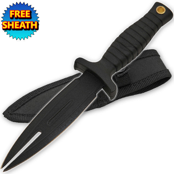7 Inch Dagger Style Boot Knife, , Panther Trading Company- Panther Wholesale
