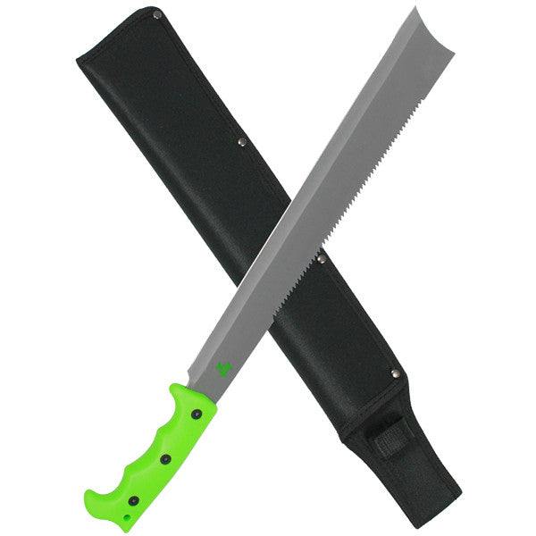 Undead Green Paracord Full Tang Machete, , Panther Trading Company- Panther Wholesale