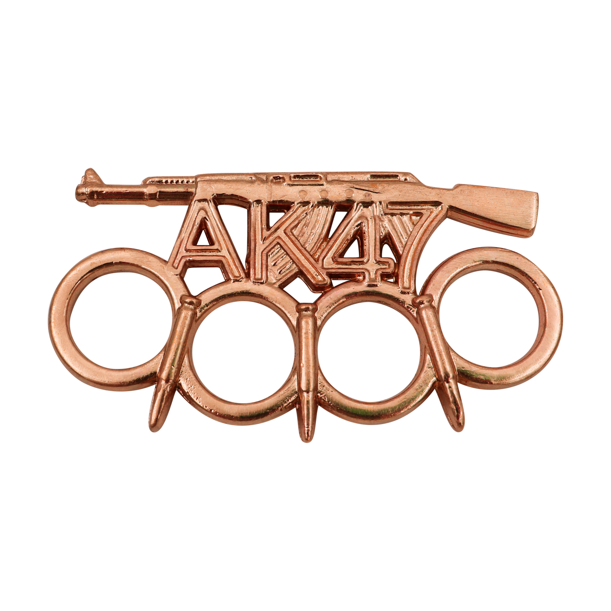 Solid Steel Knuckle Duster Brass Knuckle - Copper – Panther Wholesale