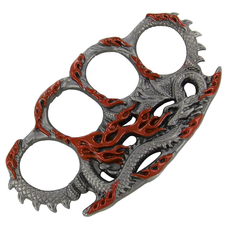 Draconic Protection Belt Buckle Paperweight Blood Red, , Panther Trading Company- Panther Wholesale