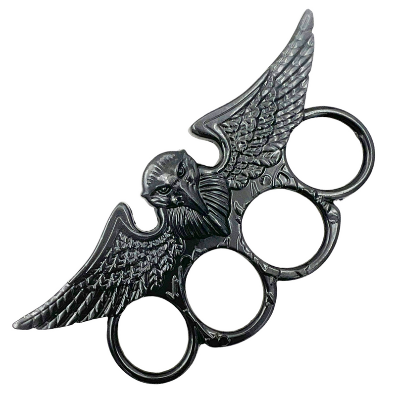 Winged Eagle Belt Buckle Paper Weight - BLACK