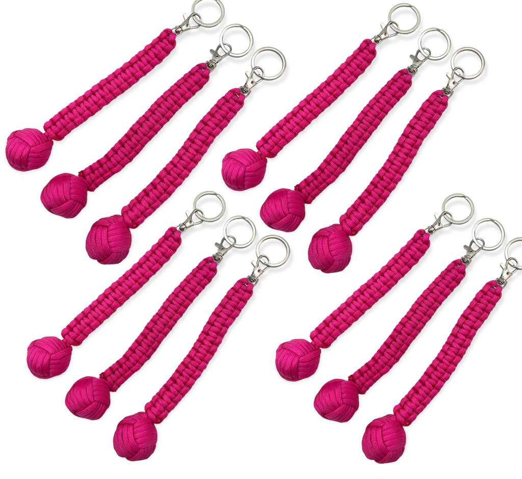 Monkey Fist (Dark Pink) SET OF 12