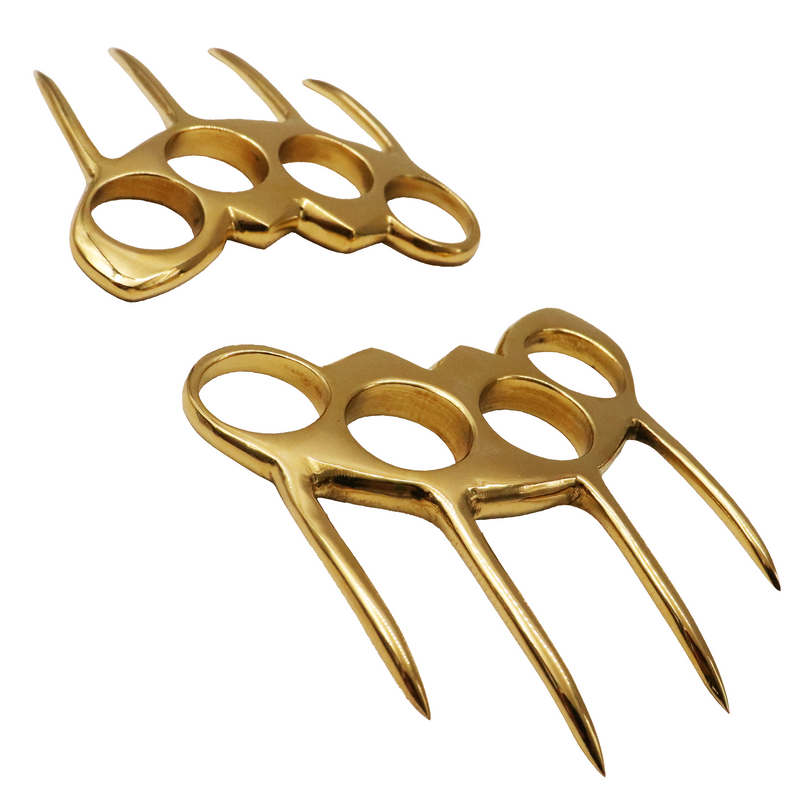 Spiked Brass Knuckles Ring Slingshot 404C Stainless Steel 3 In 1 Catap –  INDIAN SLINGSHOT
