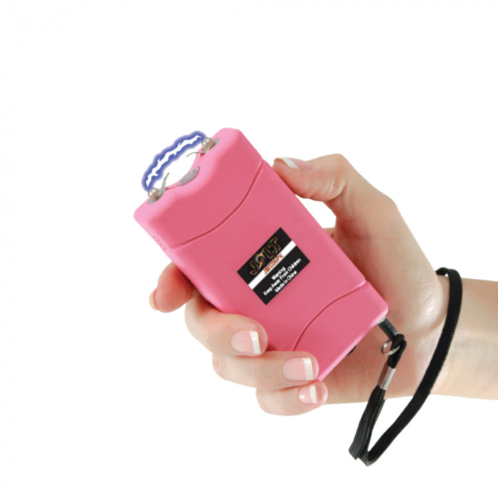 Jolt Multi Function Stun Gun Flashlight 86 Million Volt Stun Gun Pink