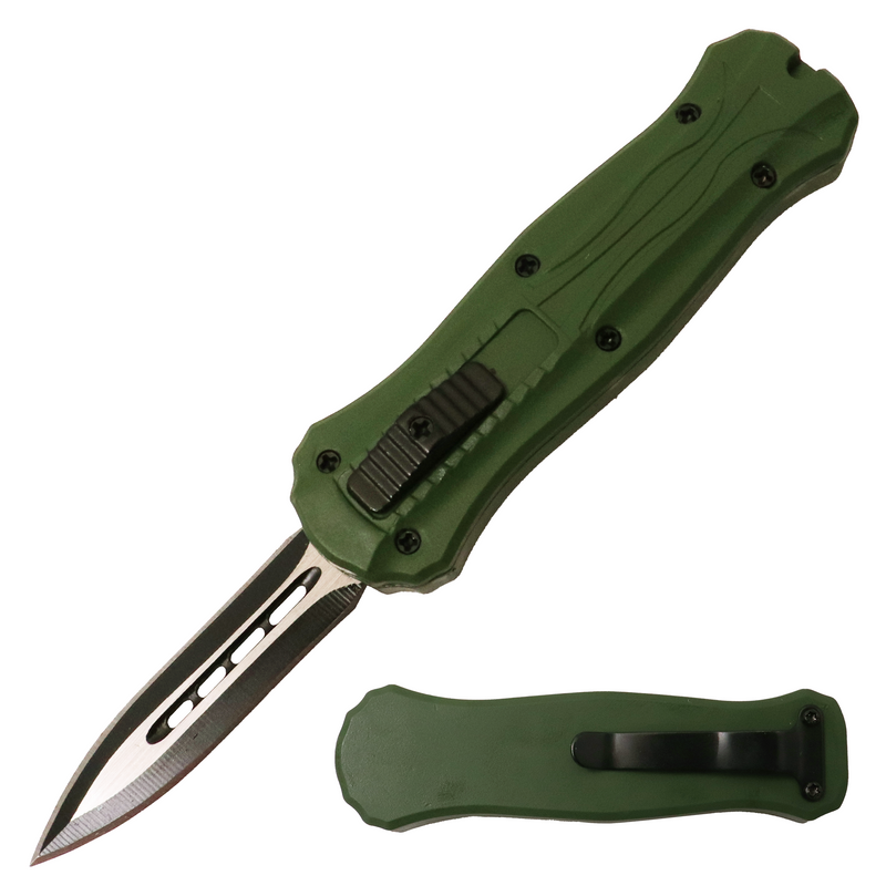 Mini Joker Forest Green Small OTF Pocket Knife