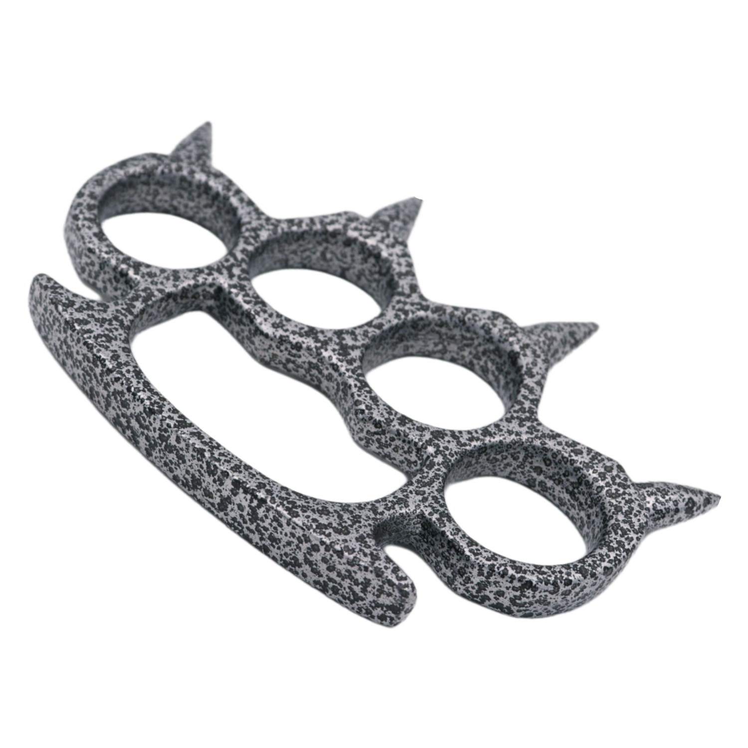 Spiked Solid Steal Knuckle Duster - Damascus Print – Panther Wholesale